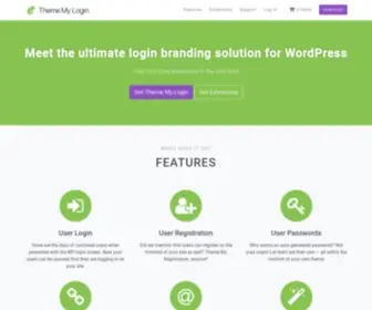 Thememylogin.com(WordPress Login & Registration Plugin) Screenshot