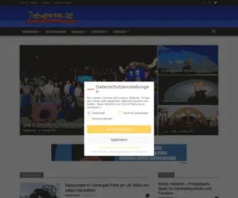 Themenpark.de(Informationen zu Erlebnis) Screenshot