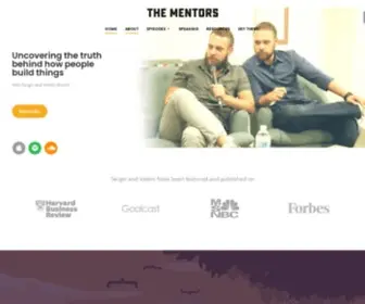 Thementors.co(Weekly Podcast for Entrepreneurs and Creators) Screenshot