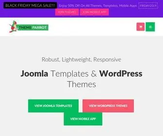 Themeparrot.com(Professional Website templates) Screenshot