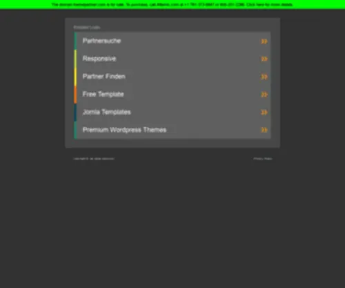 Themepartner.com(Professional Joomla Templates) Screenshot
