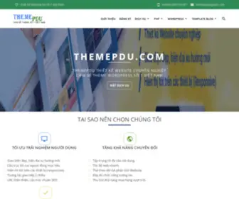 Themepdu.com(THIẾT KẾ WEBSITE GIÁ RẺ) Screenshot