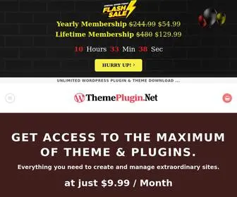 Themeplugin.net(Unlimited WordPress GPL Theme Plugin Download) Screenshot