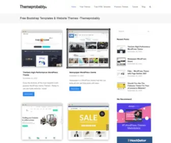 Themeprobably.com(Probably The Best WordPress Themes) Screenshot