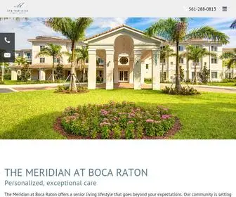 Themeridianatbocaraton.com(The Meridian at Boca Raton) Screenshot