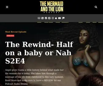 Themermaidandthelion.com(The Mermaid and the Lion) Screenshot