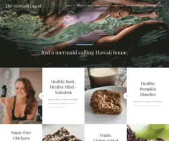 Themermaiddigest.com(Just a mermaid calling Hawaii home) Screenshot