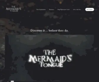 Themermaidstongue.com(The Mermaid's Tongue) Screenshot