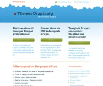 Themes-Drupal.org(Temi per Drupal) Screenshot