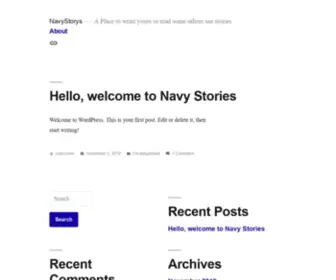 Themesanytime.com(A Place to write yours or read some others sea stories) Screenshot