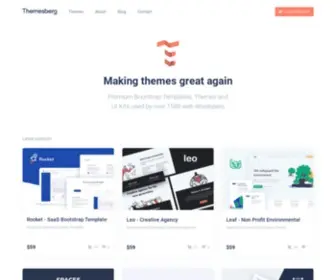 Themesberg.com(Free and Premium Bootstrap Themes) Screenshot