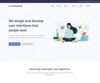 Themesbrand.website(Web design and development company) Screenshot