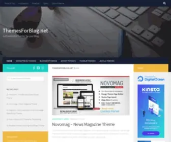 Themesforblog.net(Just awesome Themes for your Blog) Screenshot