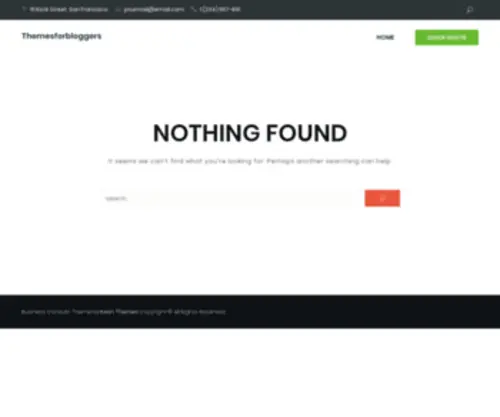 Themesforbloggers.com(Themesforbloggers) Screenshot