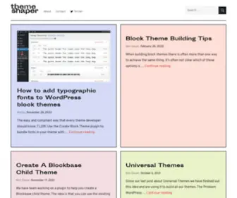 Themeshaper.com(Shaping WordPress Themes) Screenshot