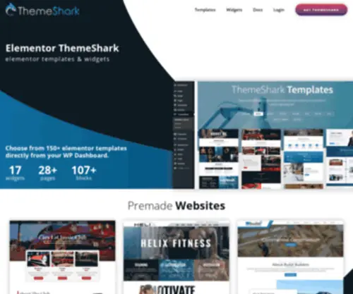 Themeshark.com(Home) Screenshot