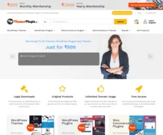 Themesplugin.in(Premium WP Themes & Plugins. OverPremium Designs at ₹299) Screenshot