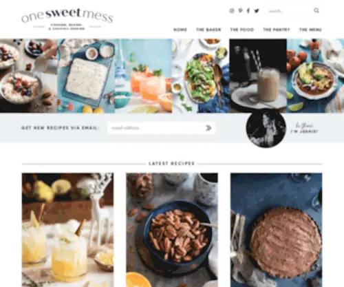 Themessybakerblog.com(One Sweet Mess) Screenshot