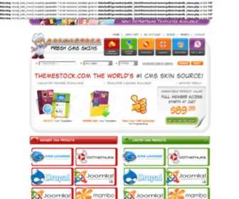Themestock.com(CMS Themes) Screenshot