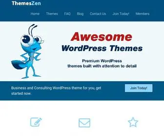 Themeszen.com(How to Start a Blog) Screenshot
