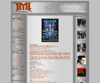 Themetallist.com(The MetalList Portal) Screenshot
