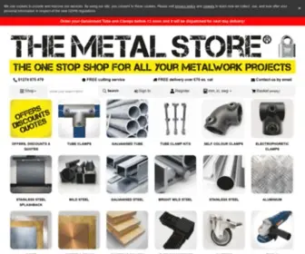Themetalstore.co.uk(The Metal Store™ Official Website) Screenshot