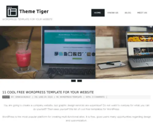 Themetiger.com(Best WordPress Themes 2012) Screenshot