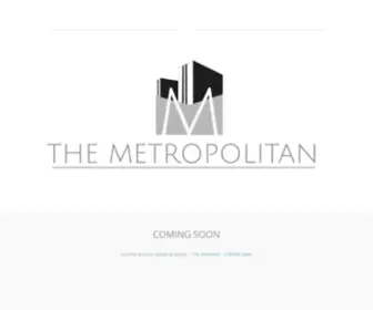 Themetropolitannj.com(THE METROPOLITAN) Screenshot