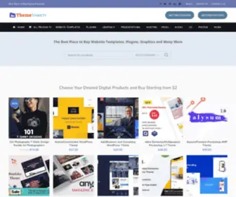 Themevariety.com(Theme Variety) Screenshot