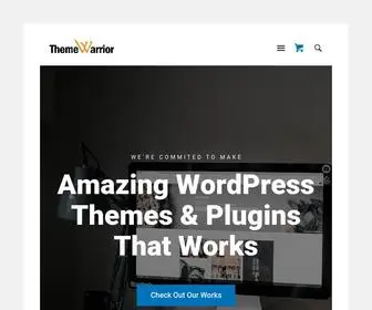 Themewarrior.com(We’re commited to make Amazing WordPress Themes & Plugins) Screenshot