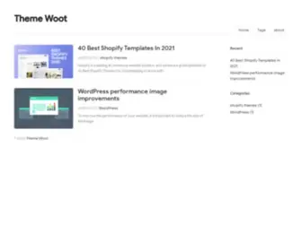 Themewoot.com(Theme Woot) Screenshot