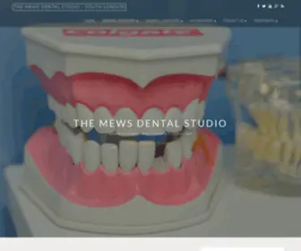 Themewsdentalstudio.co.uk(The Mews Dental Studio) Screenshot