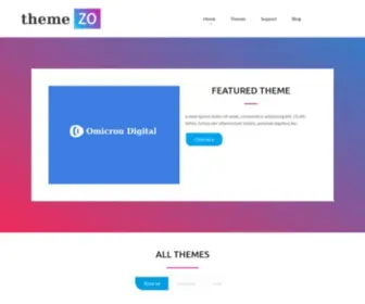 Themezo.com(Home) Screenshot