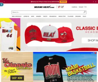Themiamiheatstore.com(The Miami HEAT Store) Screenshot
