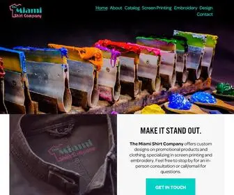 Themiamishirtcompany.com(The Miami Shirt Company) Screenshot