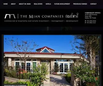 Themiancompanies.com(The Mian Companies) Screenshot