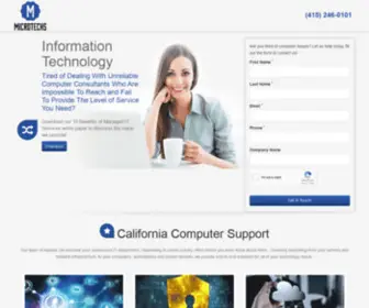 Themicrotechs.com(Managed IT Services & IT Support) Screenshot