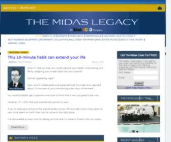 Themidaslegacy.com(Midas Legacy) Screenshot