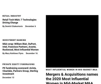 Themiddlemarket.com(Mergers & Acquisitions) Screenshot