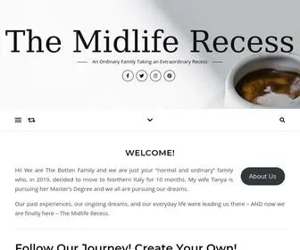 Themidliferecess.com(The Midlife Recess) Screenshot