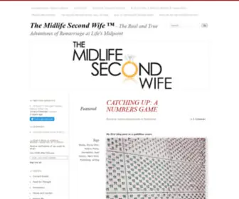 Themidlifesecondwife.com(The Real and True Adventures of Remarriage at Life's Midpoint) Screenshot