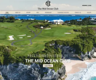 Themidoceanclub.com(Mid Ocean Club) Screenshot