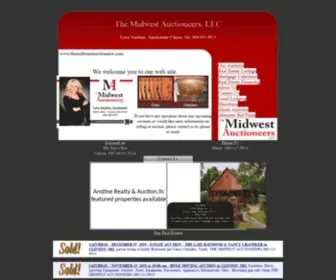 Themidwestauctioneers.com(The Midwest Auctioneers) Screenshot