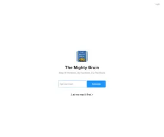 Themightybruin.com(The Mighty Bruin) Screenshot