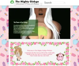 Themightyginkgo.org(Ginkgo Home) Screenshot