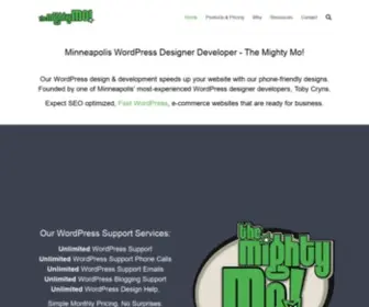 Themightymo.com(The Mighty Mo) Screenshot