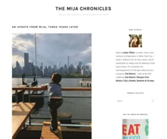 Themijachronicles.com(The Mija Chronicles) Screenshot