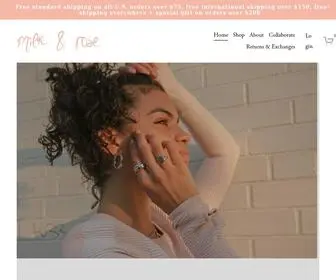 Themilkandrose.com(Milk and Rose) Screenshot