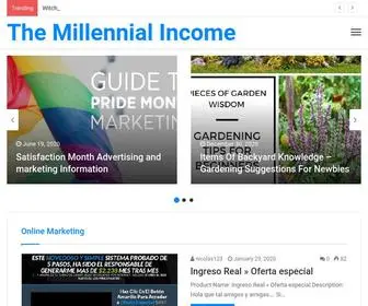 Themillenialincome.com(The Millennial Income) Screenshot