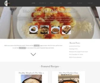 Themillennialchef.com(The Millennial Chef) Screenshot